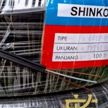 50Meter Kabel Telepon Kabel Isi 3 Shinko Tembaga Asli