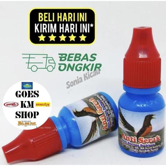 Dr Edhi Anti Serak Obat Serak Burung Murai Kenari Anis Merah Cucak Ijo