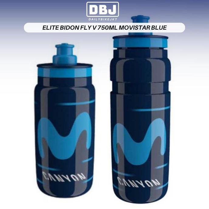 ELITE FLY V MOVISTAR BIDON SEPEDA ROADBIKE