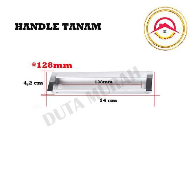 TACAAHA Tarikan Laci/Lemari/ Tarikan Handel Laci/Lemari Tanam Plastik 128 S