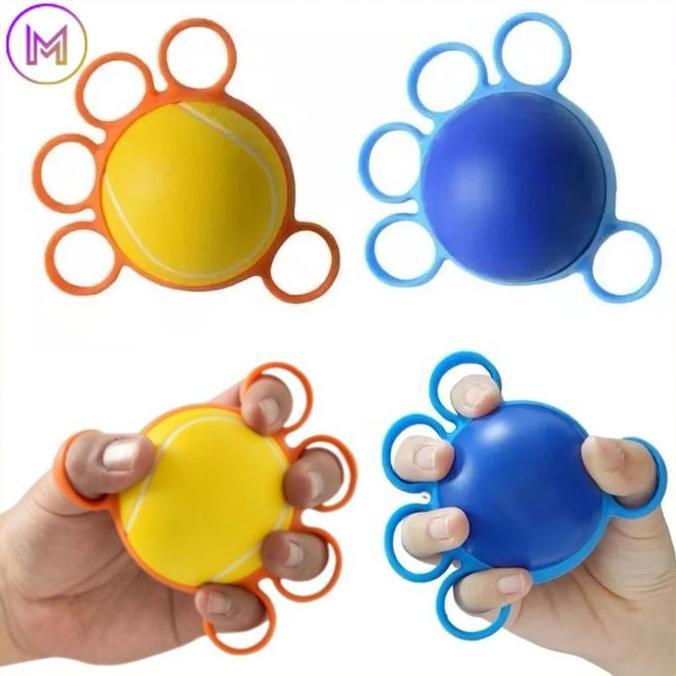 FERAYPO Bola Terapi Tangan Stroke Bola Tangan Stroke Bola Untuk Pijat Terapi Tangan Rehabilitasi Bal