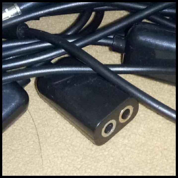 TERBARU SPLITTER AUDIO 3.5MM CABANG JACK MINI 3.5MM KE 2 FEMALE 