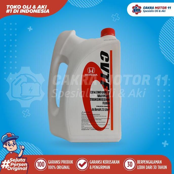 PROMO HONDA CITY LAMA HONDA CVTF 3,5LT OLI TRANSMISI MOBIL
