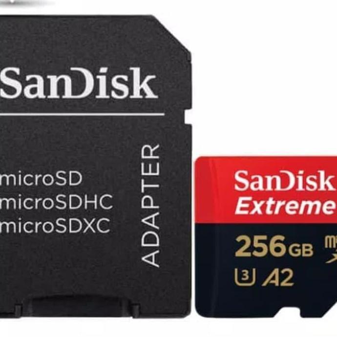 NEW MEMORI CARD SANDISK 256GB A2 ORI