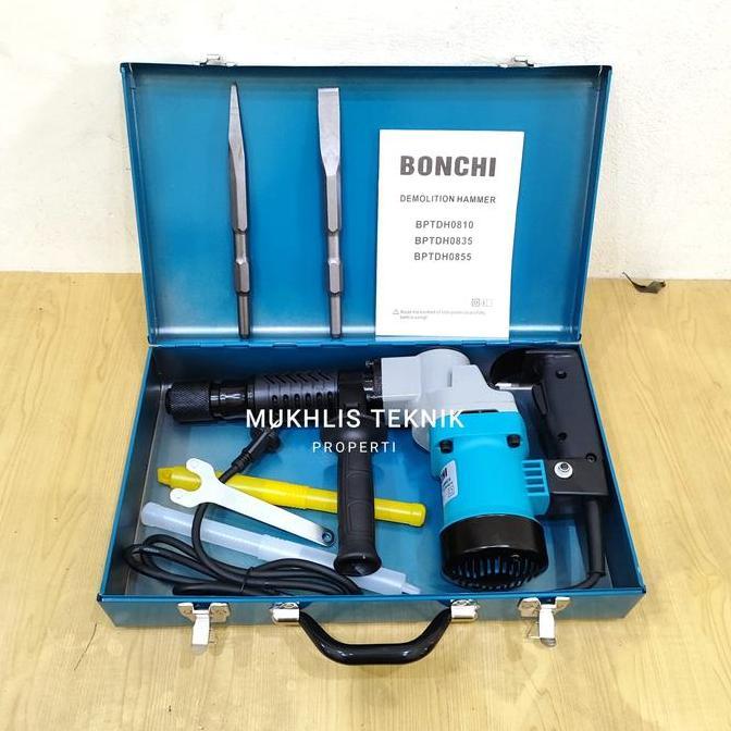 Sale Mesin Jack Hammer Drill 0810 Bonchi Bor Bobok Beton Demolition Hammer Bptdh0810