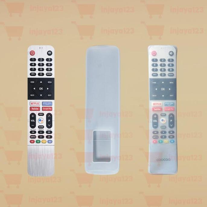 Diretto- Remote Coocaa Smart Tv Cover Silikon Transparan