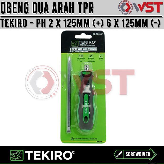 Obeng Bolak Balik TPR / Obeng TPR dua arah DISKON