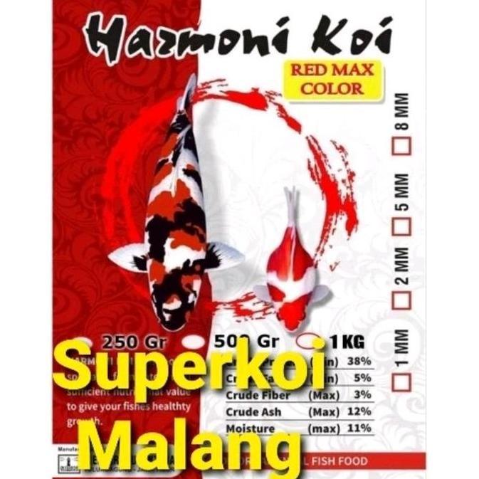Harmoni Koi 10 KG Pakan Koi Red Max Color Warna Growth Ikan Hiroyuki