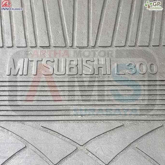 Promo Karpet Karet Alas Lantai Kabin Mobil L300 Bensin Solar Diesel Pickup Pick Up PU Depan Diskon