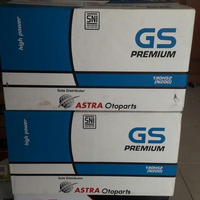 Aki Accu N200 Gs Astra 12V 200Ah Aki Basah