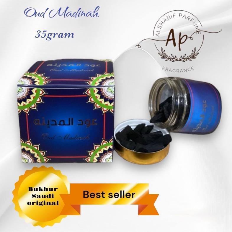 BUKHUR OUD MADINAH || Bukhur Buhur OUD MADINAH Bakhoor Dupa Original Arab Saudi Asli || Bakhour BQ H