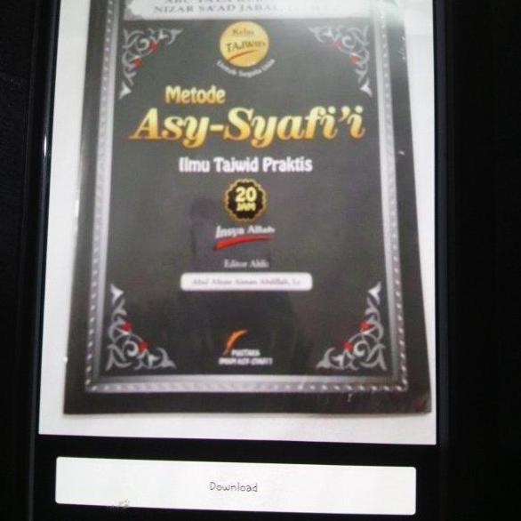 tajwid metode asy syafii