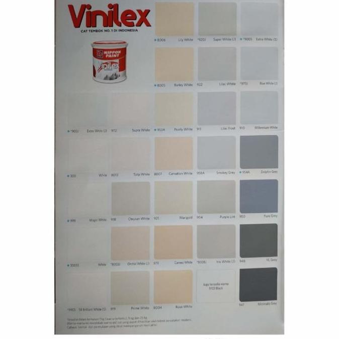 Cat Tembok Vinilex 5 kg - Nippon Paint Vinilex Kembang 5kg