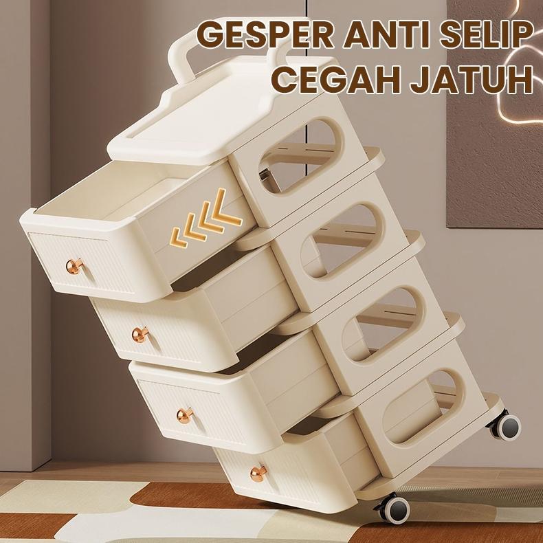 Samdream Plastic Storage Cabinet / Container Box / Lemari Plastik / Laci Plastik Susun / Storage Org