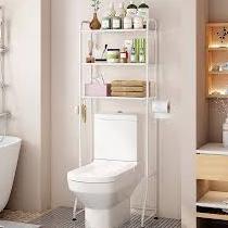 Rak Toilet 3Susun Rak Toilet Besi Anti Karat Rak Toilet Kloset Duduk Rak Toilet Rak Organizer