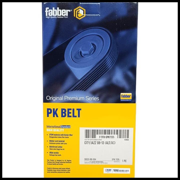 TERBARU FANBELT 5PK1135 FABBER 