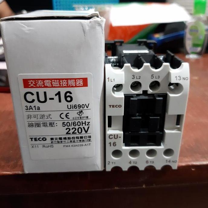 CU-16 kontaktor teco 25A