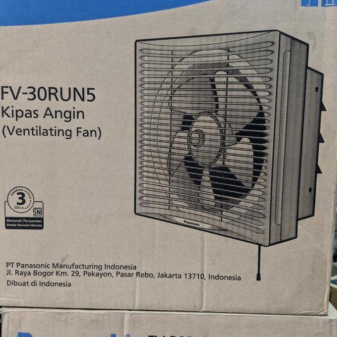 Exhaust Fan Panasonic FV-30 Run 5 Blower Dinding Gosend / Grab ready