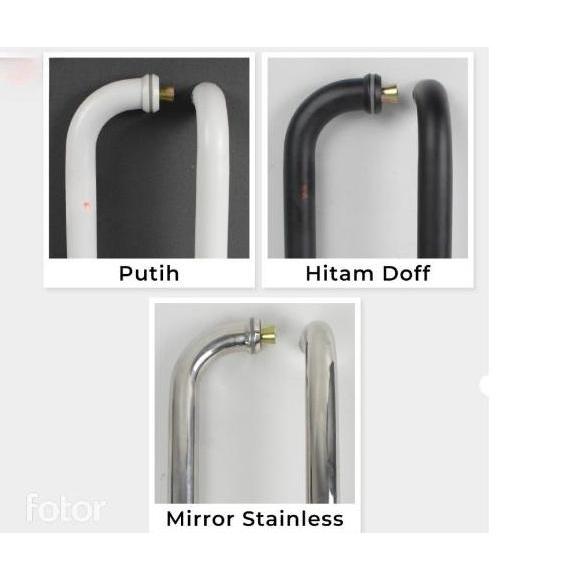 Handle Lengkung / Handle Pisang / Handle Pintu Aluminium Lengkung