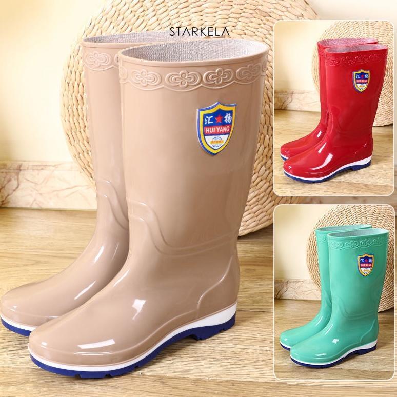 OFFICIAL Sepatu Boots Situs Konstruksi Luar Ruangan Tinggi Restoran Dapur Asuransi Tenaga Kerja Sepa