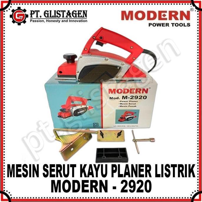 Modern M2920 Mesin Planer Serut Sugu Ketam Pasah Kayu Modern M-2920 2920 Original Modern