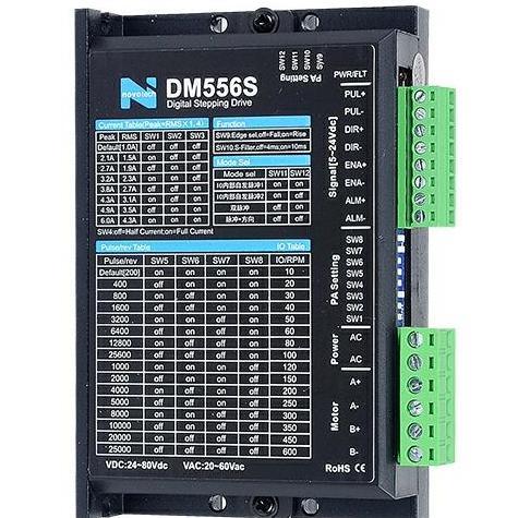 Motor driver NOVO tech DM556S driver peak 6A Novotech