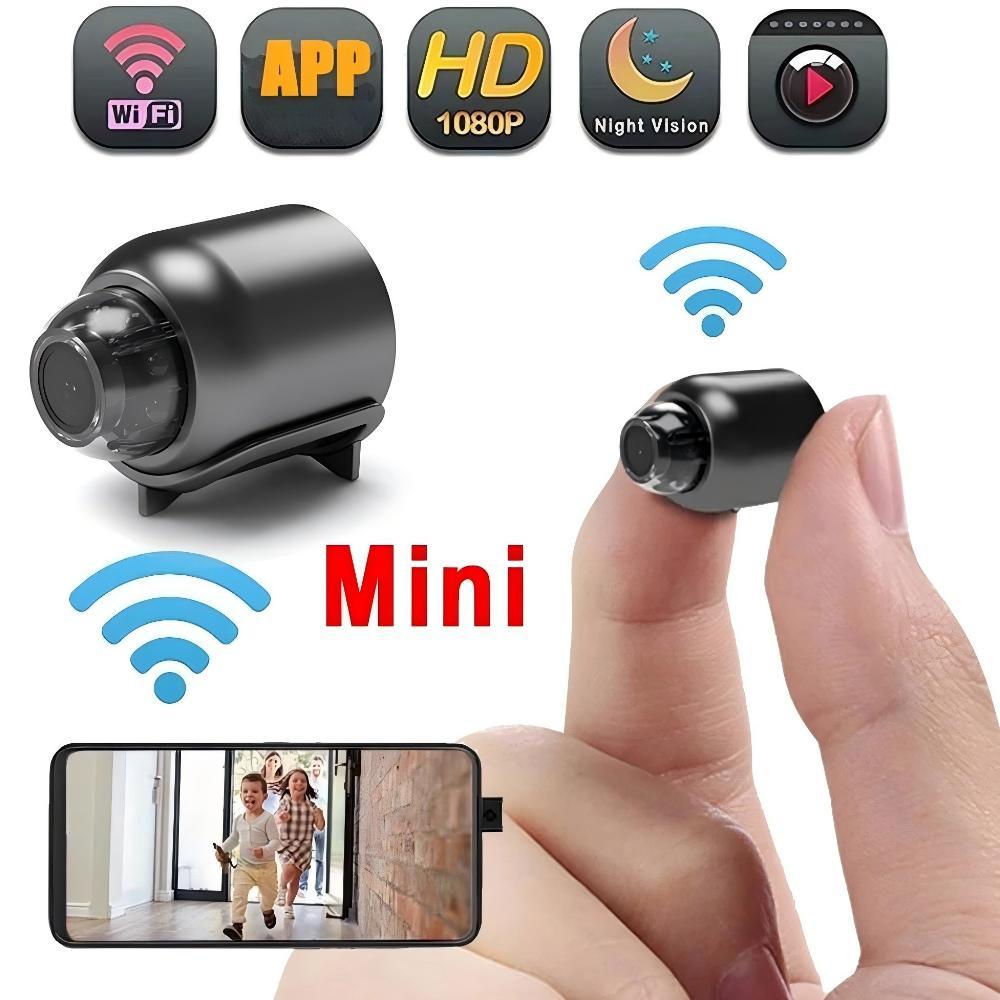 X5 Kamera Mini Cctv Tersembunyi Tanpa Kabel 1080P Cctv Wifi Jarak Jauh Lewat Hp Cctv Kamera Kecil Bl