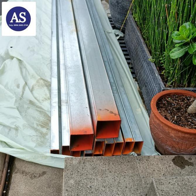 besi hollow galvanis 50x100 2mm