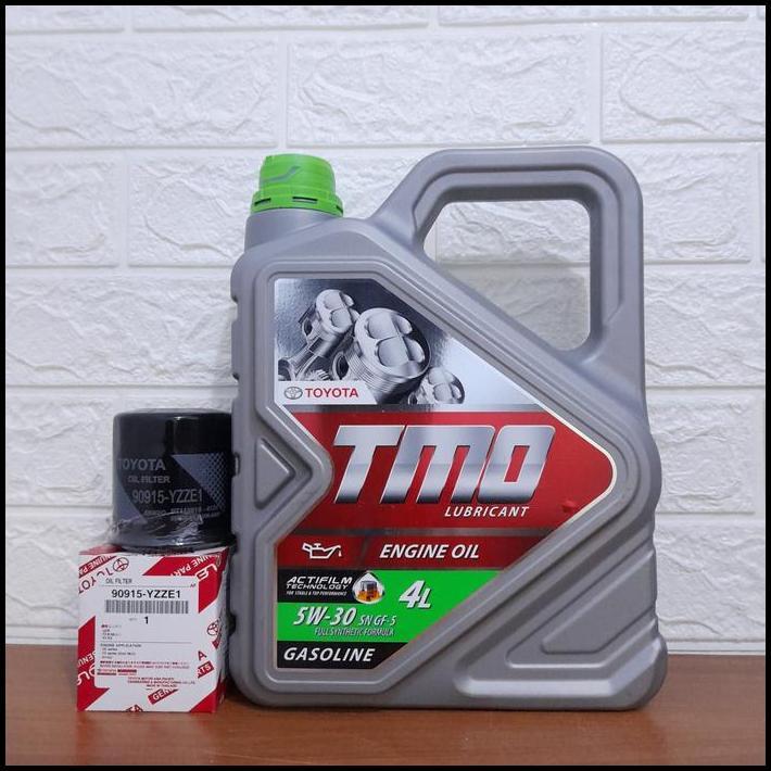 SPESIAL SALE Paket oli toyota-tmo 5W-30 & filter oli yaris vios limo corola soluna