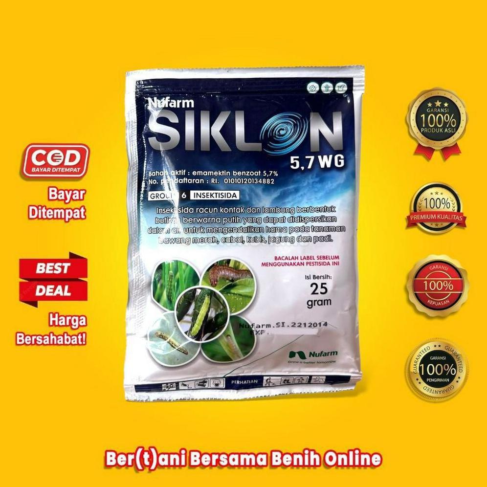 Insektisida - Siklon - 25 Gram - Nufarm - Emmamectin Benzoat - Obat Hama Integrate Vampyr
