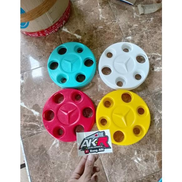 NEW 2 biji pcs Weldop ring wildop ring donat depan lubang 6Tk donat lubang 6 plastik abs [terbaik][t