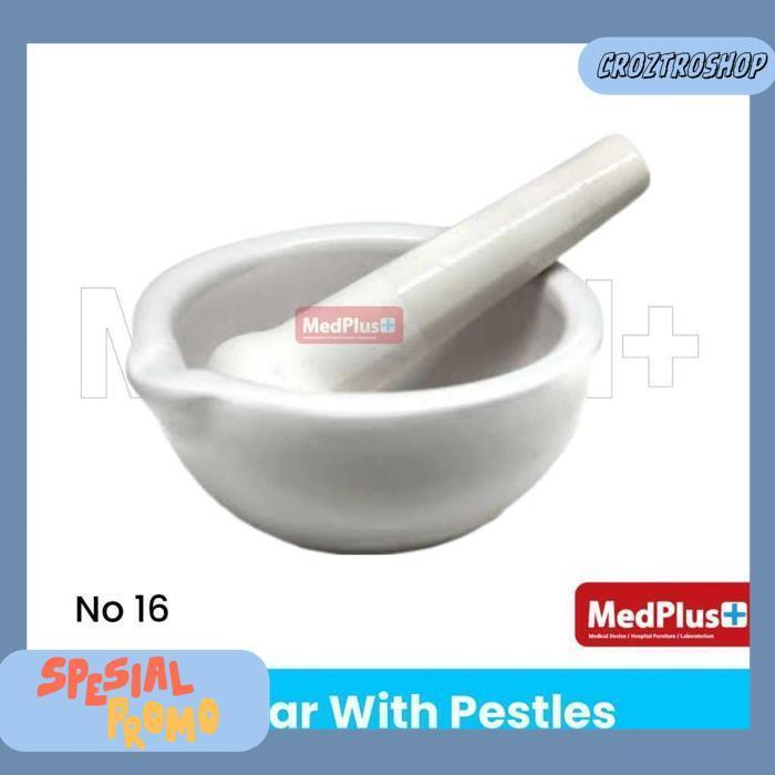 Mortir Stemper 13 Cm Mortar Pestle Lumpang Alu Penumbuk Obat 4/11