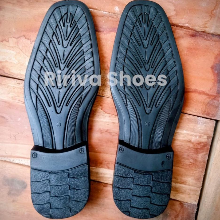 Sol Sepatu Pantofel Untuk Pria Pantofel Panjang Dan Lancip Empuk Kuat Tebal