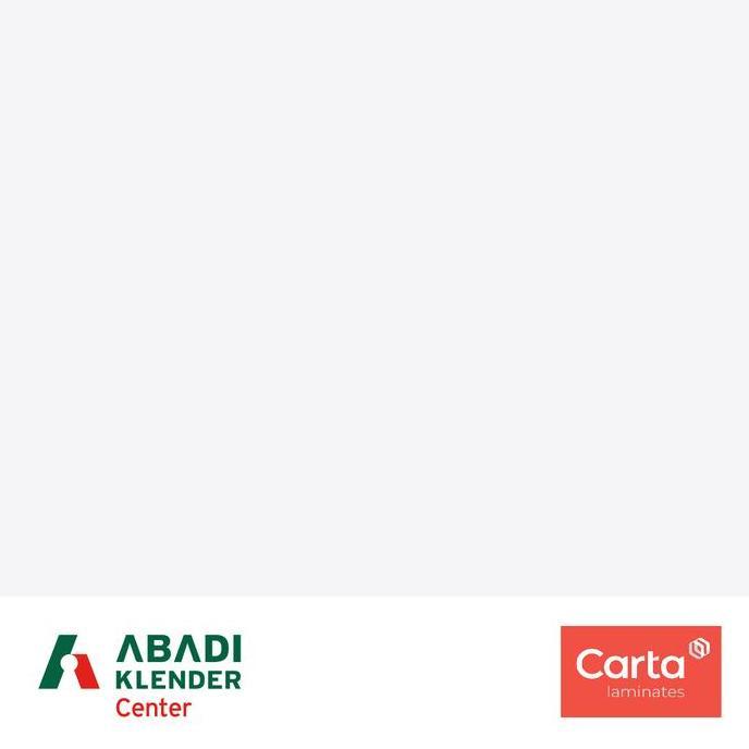 HPL CARTA CT 0298 T CLEAR WHITE
