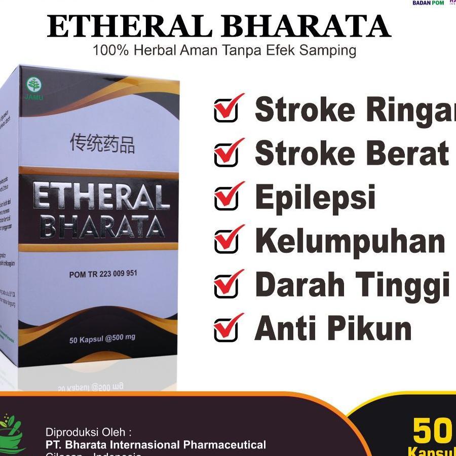 Etheral Bharata Obat Struk Stroke Paling Ampuh Kolesterol Darah Tinggi Ampuh Original