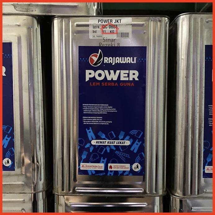 Ready Lem Power Rajawali BLEK 10 kg / Lem Kuning HPL Edging Serbaguna Kuat