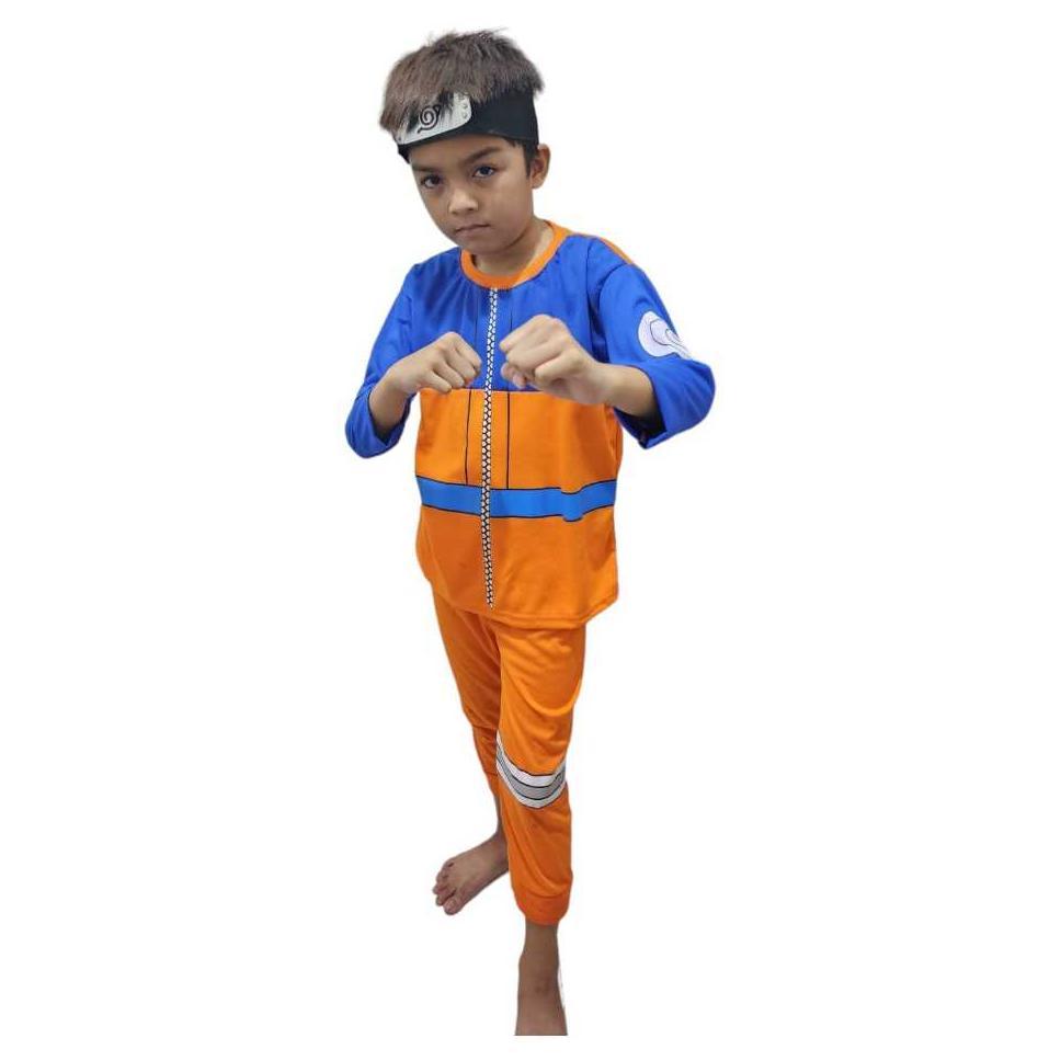 Kostum Baju Anak Naruto Free Ikat Naruto Konoha Anime