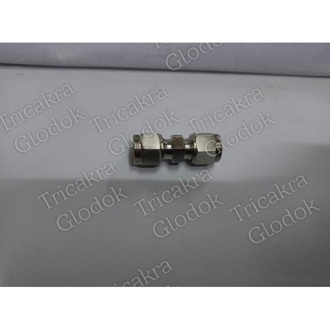 union connector 1/16od/compression fitting 1/16od