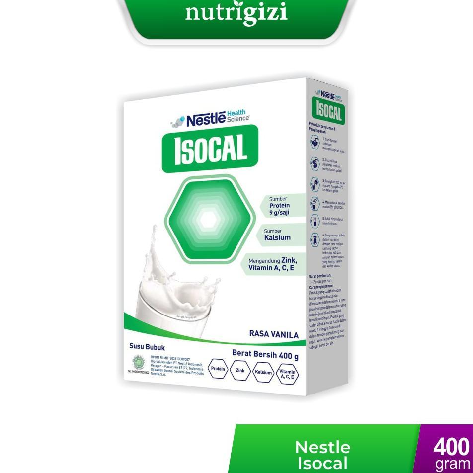Nutrigizi | Nestle Isocal Susu Masa Perawatan Dan Pemulihan Pasien 400 Gram