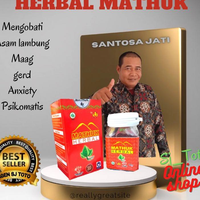Herbal Sj Mathuk Isi 50 Kapsul