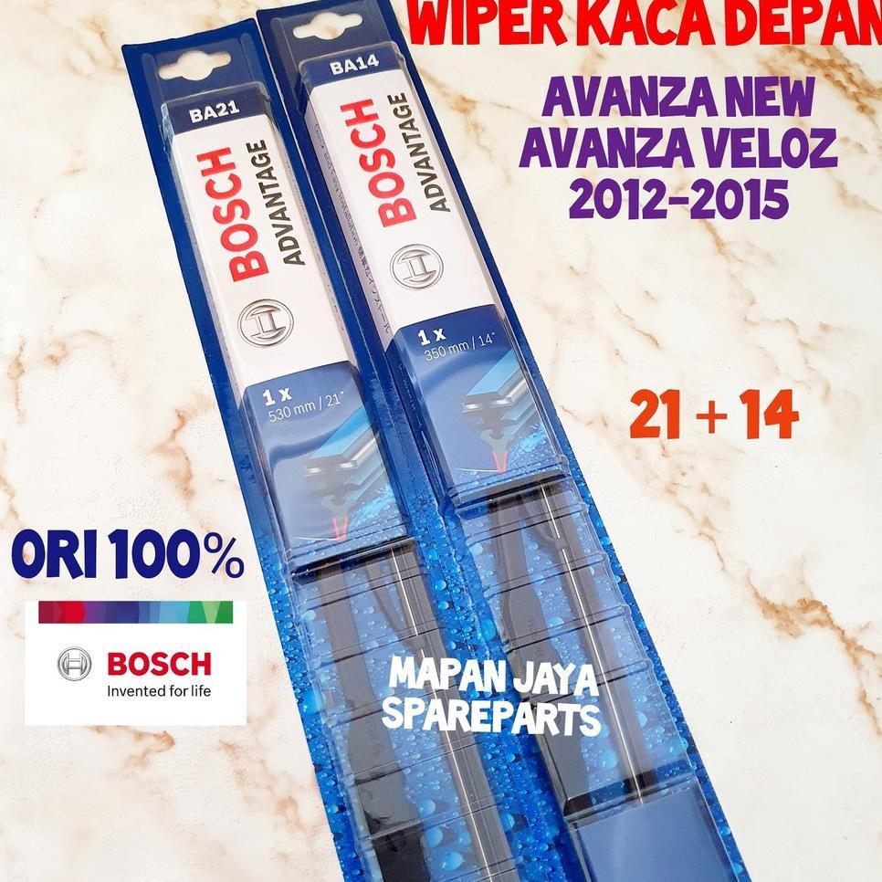 Bosch Wiper Kaca Depan Avanza Xenia New Grand Veloz 2012-2025 Ori