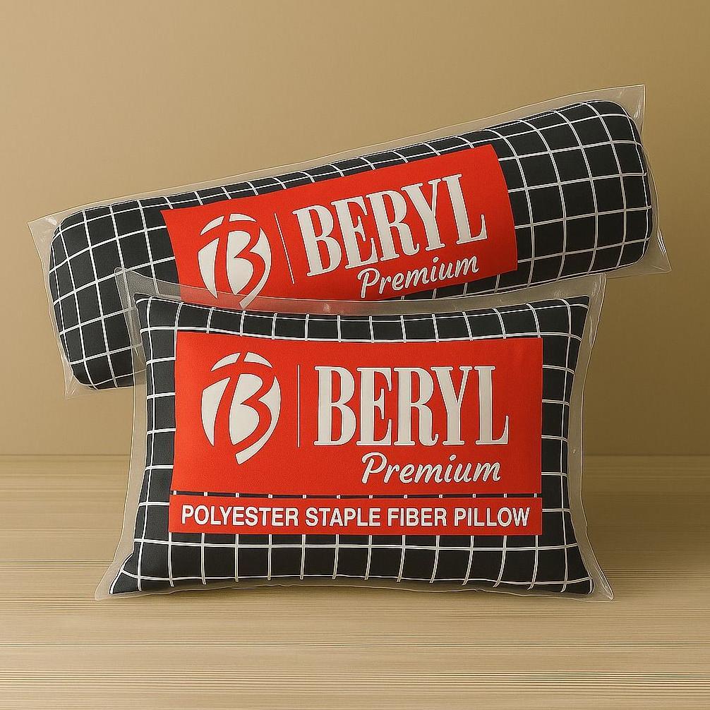 TERMURAH BANTAL GULING BESAR MOTIF PREMIUM ISI TEBAL, EMPUK & NYAMAN | BERYL