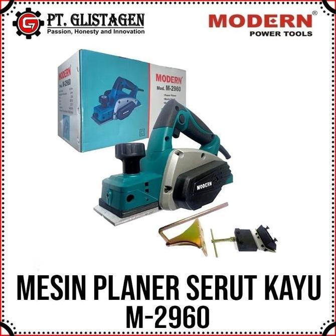 Modern M 2960 Mesin Planer Sugu Serut Ketam Pasah Kayu Modern M-2960