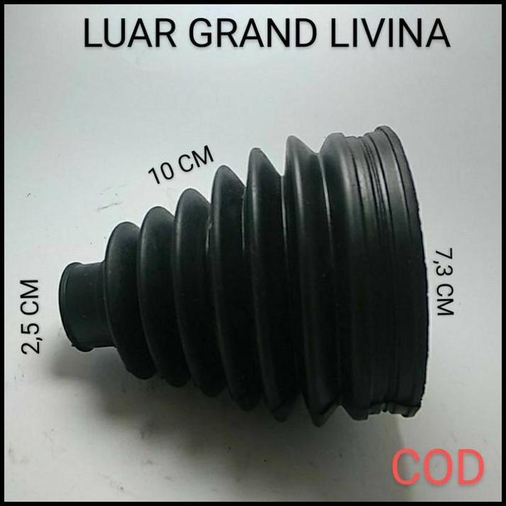 DISKON KARET BOOT AS RODA CV JOINT LUAR LIVINA GRAND LIVINA LUAR OUT OUTER 