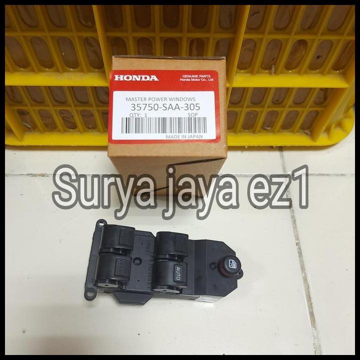 DISKON SWITCH SAKLAR MASTER POWER WINDOW CRV GEN 2 & STREAM TAHUN 2002-2006 