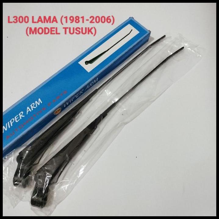 HOT DEAL 1SET GAGANG WIPER STANG WIPER KACA MOBIL  L300 LAMA (LURUS/TUSUK) 