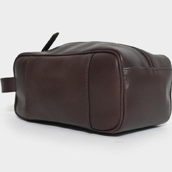 NEW GK DOPP KIT - TAS POUCH KULIT ASLI/TAS POUCH KULIT/POUCH PRIA ORI