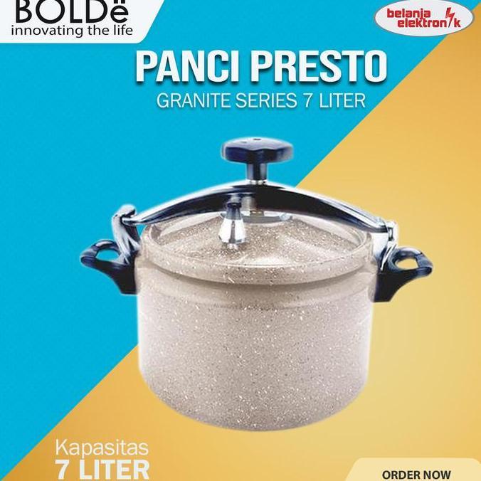 BOLDE PANCI PRESTO COOKER 7 L SUPER PAN GRANITE SERIES