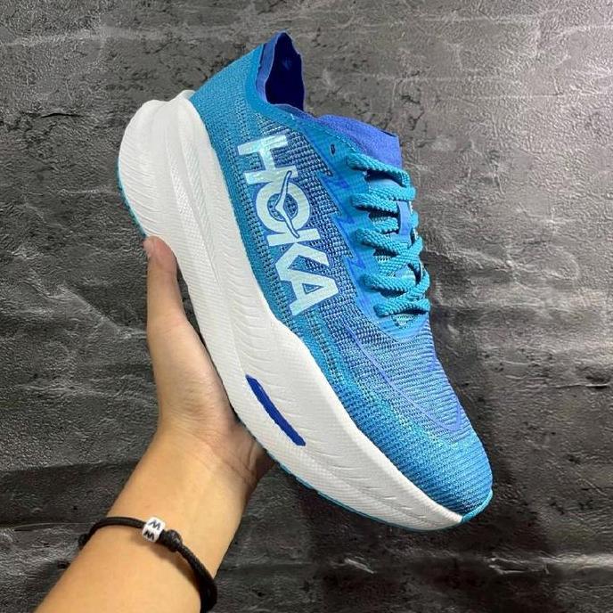 Ready  Hoka One One Rocket X2 SKYWARD BLUE " Running shoes