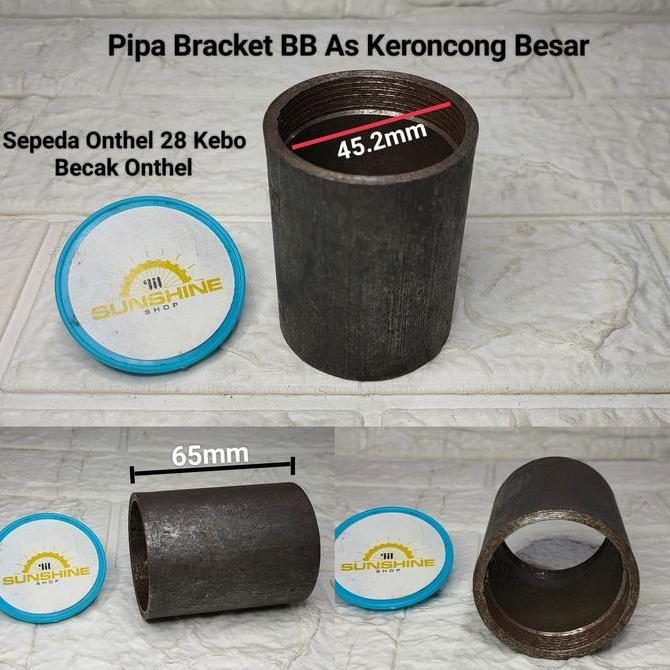 Pipa Rumah BB Bottom Bracket As Keroncong Besar Sepeda Onthel 28 Becak